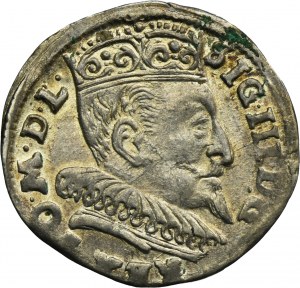Sigismund III Vasa, 3 Groschen Vilinius 1595