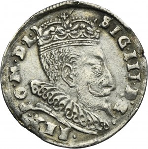 Sigismund III Vasa, 3 Groschen Vilinius 1596
