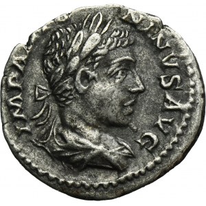 Roman Imperial, Elagabalus, Denarius