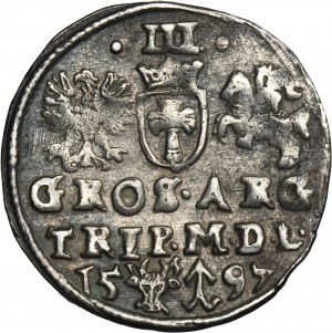 Sigismund III Vasa, 3 Groschen Vilinius 1597