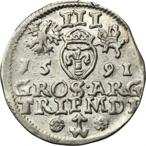 Sigismund III Vasa, 3 Groschen Vilnius 1591