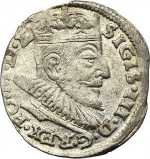 Sigismund III Vasa, 3 Groschen Vilnius 1592 - SIGIS