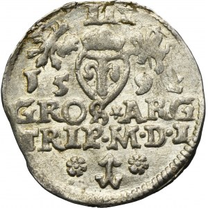 Sigismund III Vasa, 3 Groschen Vilnius 1592 - SIGIS