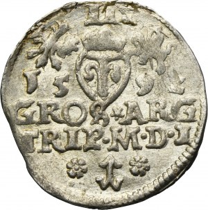 Sigismund III Vasa, 3 Groschen Vilnius 1592 - SIGIS