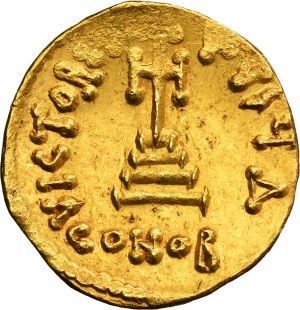 Byzantine Empire, Constans II with Constantine IV, Solidus