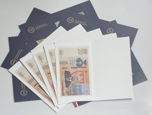 Zestaw, 20 złotych 2021 - L. Kaczyński - (5 szt.)