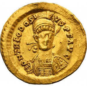 Roman Imperial, Theodosius II, Solidus