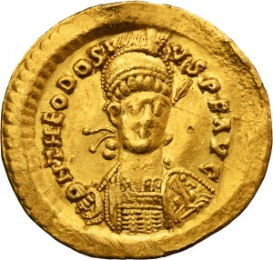 Roman Imperial, Theodosius II, Solidus