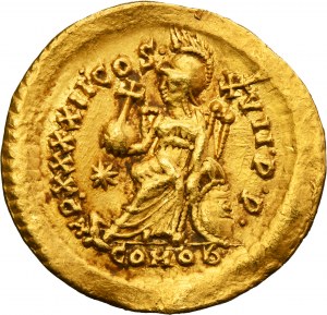 Roman Imperial, Theodosius II, Solidus