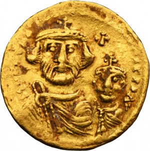 Byzantine Empire, Heraclius and Heraclius Constantinus, Solidus