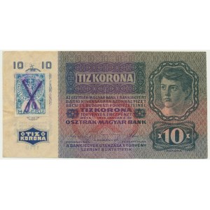 Czechoslovakia, 10 Haleřu on 10 Korun 1919