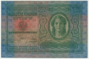Czechoslovakia, 1 Koruna on 100 Korun 1919
