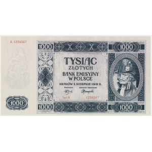 Krakowiak, 1.000 złotych 1941