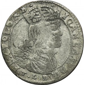 John II Casimir, 6 Groschen Vilnius 1665 TLB - IOAN