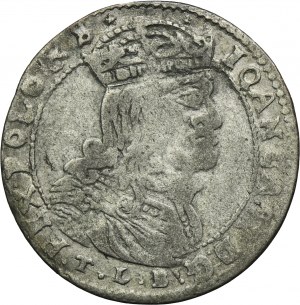 John II Casimir, 6 Groschen Vilnius 1665 TLB - IOAN