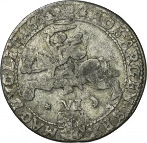 John II Casimir, 6 Groschen Vilnius 1665 TLB - IOAN