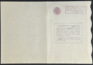 Joint Stock Company of Gnaszyn Manufaktura in Gnaszyn, 50 x 150 zloty 1932