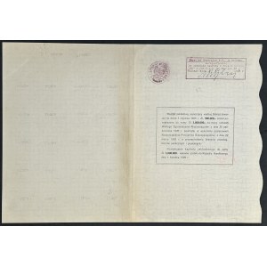 Spółka Akcyjna Gnaszyńskiej Manufaktury w Gnaszynie, 10 x 150 zł 1932