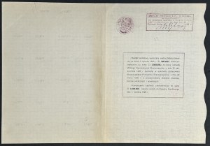 Joint Stock Company of Gnaszyn Manufaktura in Gnaszyn, 10 x 150 zloty 1932