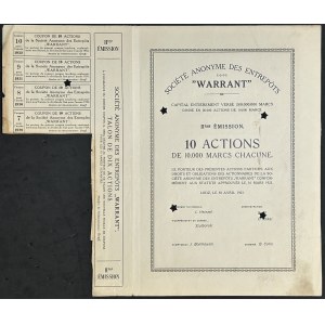 Składy Towarowe Warrant S.A., 10 x 10.000 mkp, Emisja II