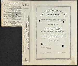 Warrant Commodity Warehouses S.A., 10 x 10,000 mkp, Issue II