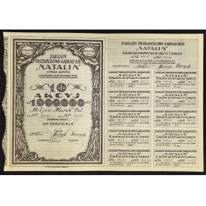Zakłady Przemysłowo-Garbarskie Natalin S.A., 10 x 100.000 mkp, Emisja I