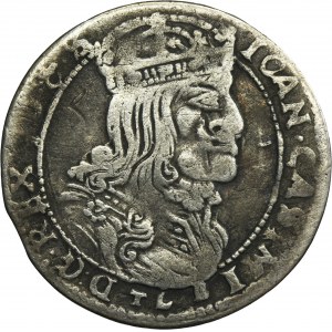 John II Casimir, 6 Groschen Vilnius 1664
