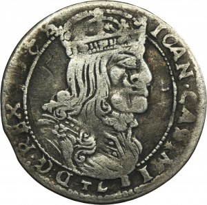 John II Casimir, 6 Groschen Vilnius 1664