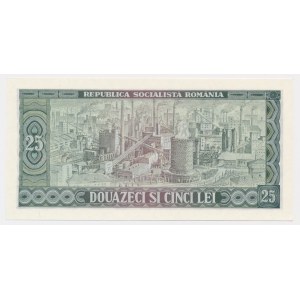 Romania, 25 Lei 1966