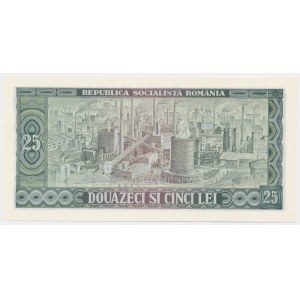 Romania, 25 Lei 1966