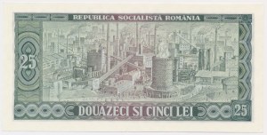 Romania, 25 Lei 1966
