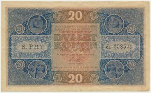 Czechoslovakia, 20 Korun 1919 - NICE