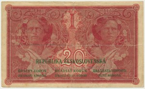 Czechoslovakia, 20 Korun 1919 - NICE