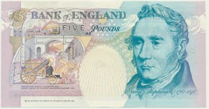 Great Britain, 5 Pounds 1990 - Kentfield