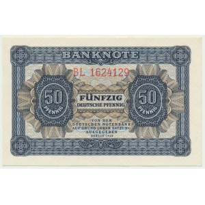 Germany, DDR, 50 Pfennige 1948