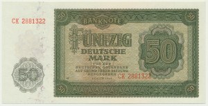 Germany, DDR, 50 Mark 1948