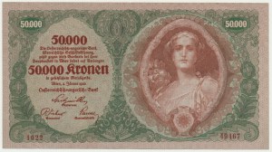 Autriche, 50 000 couronnes 1922