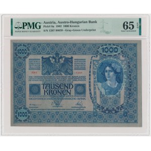Austria, 1.000 Kronen 1902 - PMG 65 EPQ