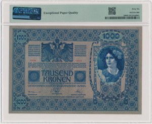 Austria, 1.000 Kronen (1919) Austro-Hungarian 1902 - PMG 66 EPQ