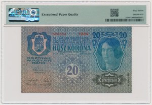 Austria, 20 Kronen (1919) Austro-Hungarian 1913 - PMG 67 EPQ