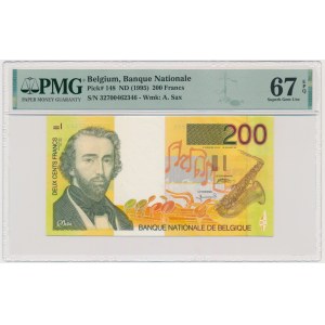 Belgium, 200 Francs (1995) - PMG 67 EPQ