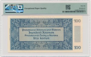 Bohemia and Moravia, 100 Korun 1940 - SPECIMEN - PMG 66 EPQ