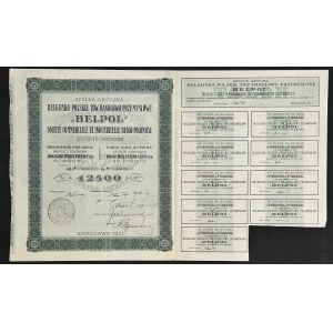 Belgijsko-Polskie Towarzystwo Handlowo-Przemysłowe Belpol S.A., 25 x 500 mkp, 1921