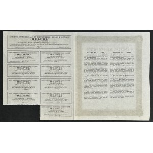 Belgijsko-Polskie Towarzystwo Handlowo-Przemysłowe Belpol S.A., 5 x 500 mkp, 1921