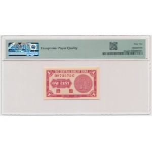 China, 1 Fen = 1 Cent 1939 - PMG 65 EPQ