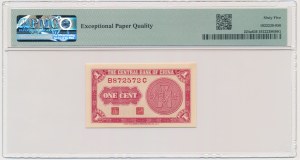 China, 1 Fen = 1 Cent 1939 - PMG 65 EPQ