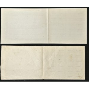 Fabryka Sukna w Opatówku dawniej Fiedlera S.A., 2 x 500 mkp oraz 10 x 500 mkp, Emisja III - zestaw 2 szt.
