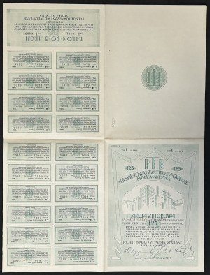 Polskie Towarzystwo Budowlane S.A., 5 x 25 zł 1927, Emisja I