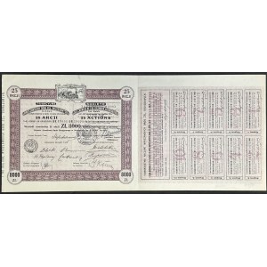 Towarzystwo Akcyjne Warszawskich Dróg Żelaznych Dojazdowych, 25 x 320 zł, Emisja I