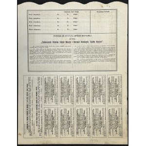 Zjednoczenie Polskich Fabryk Maszyn i Narzędzi Rolniczych S.A., 10 x 50 zł 1921